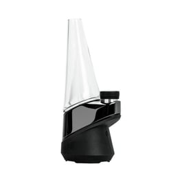 puffco peak with glass cup