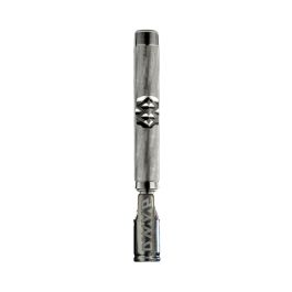 Steel-colored DynaVap M7 vape in stainless steel, designed for portable dry herb vaporization with ergonomic grip and heat-resistant build for daily use.