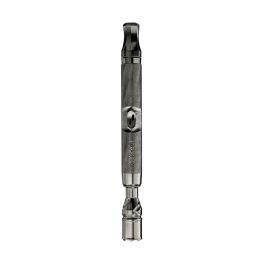 Steel-colored DynaVap M7 XL assembled vaporizer, optimized for battery-free portable dry herb vaping with a sleek, durable design.