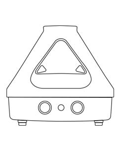Volcano Digital Vaporizer Outline Graphic